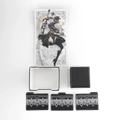 Mana Moon Deck Box: Weight of the World Noir Leather